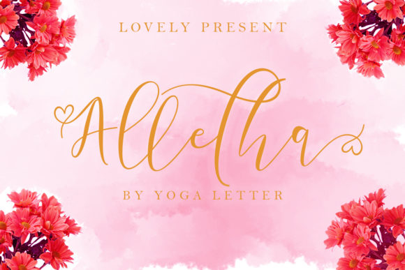 Alletha: A Delicate and Elegant Handwritten Font for Web Design