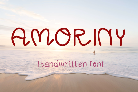 Amoriny: A Sweet and Friendly Handwritten Font for Creative Campaigns