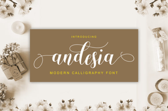 Andesia: A Handwritten Font for Distinct Web Design