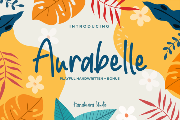 Aurabelle: A Handwritten Font for Editorial Charm