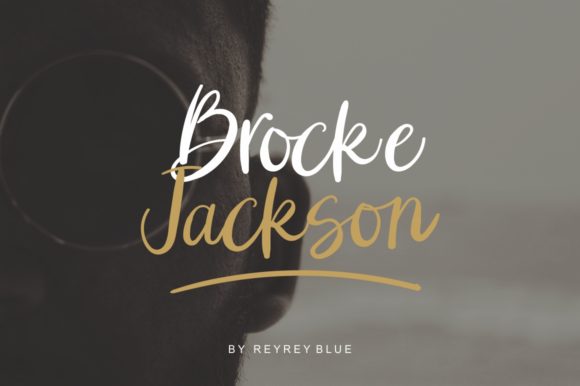 Brocke Jackson: A Stylish Script Font for Engaging Campaigns