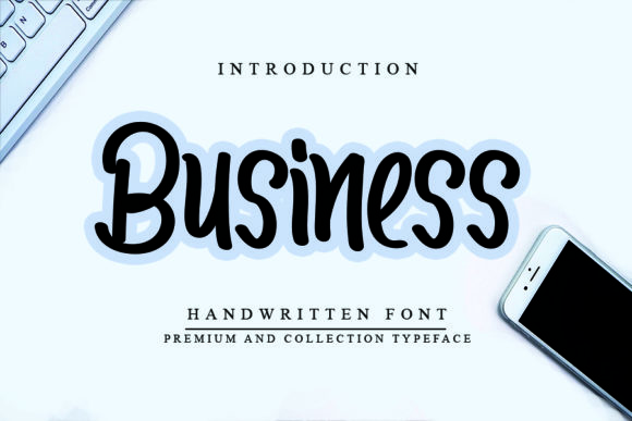 Business: A Premium Font for Striking Campaign Designs