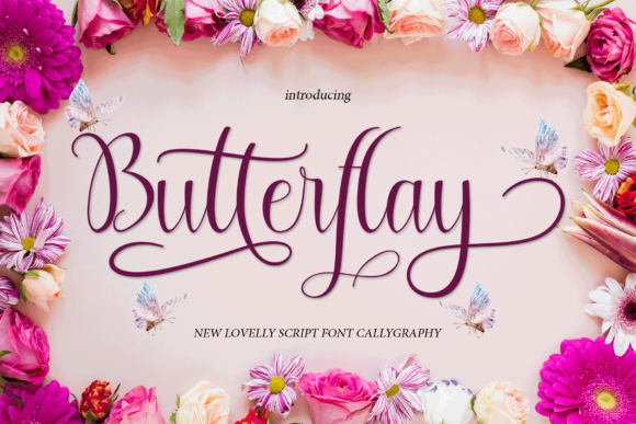 Butterflay: The Elegant Handwritten Font for Your Brand