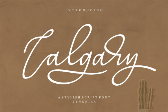 Calgary: A Handwritten Font for Elegant Branding