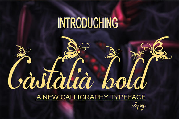 Castalia: A Versatile Script Font for Creative Campaigns