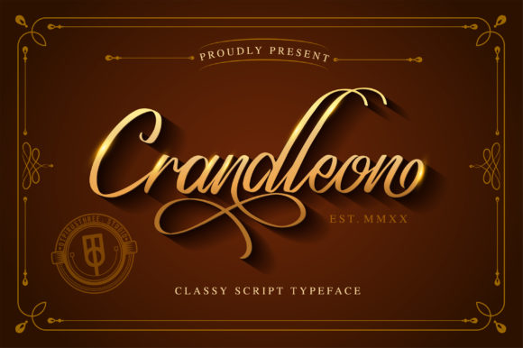 Crandleon: A Handwritten Font for Elegant Branding