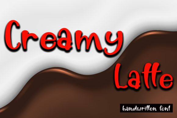 Creamy Latte: A Charming Handwritten Font for Editorial Design