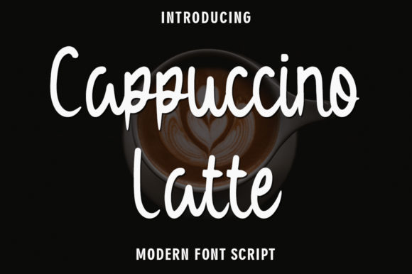 Designing with Cappuccino Latte: A Font for Elegant Branding