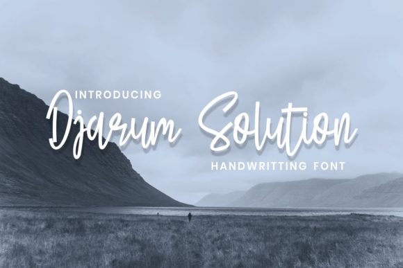 Discover Djarum Solution: A Handwritten Font for Creative Projects