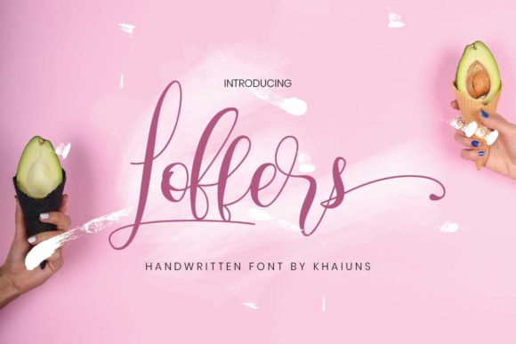 Discover Loffers: A Handwritten Font for Elegant Web Design