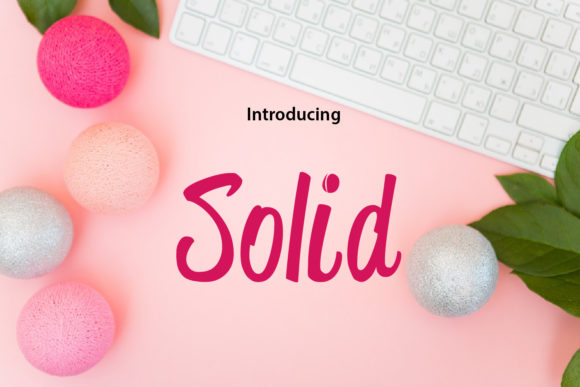 Discover Solid: A Charming Handwritten Font for Web Design