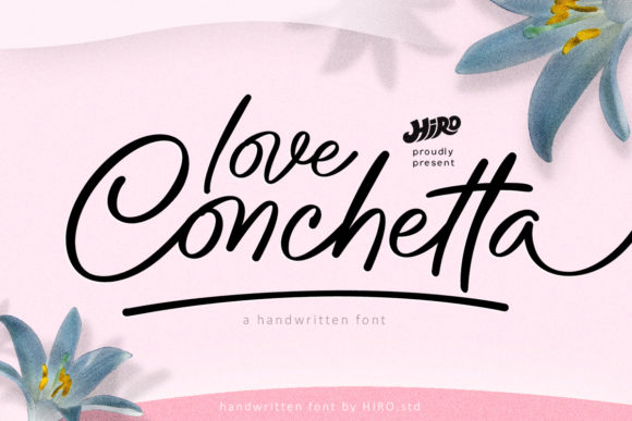Discover the Elegance of Love Conchetta Font for Makers