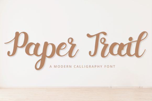 Discover the Magic of Paper Trail: A Versatile Handwritten Font
