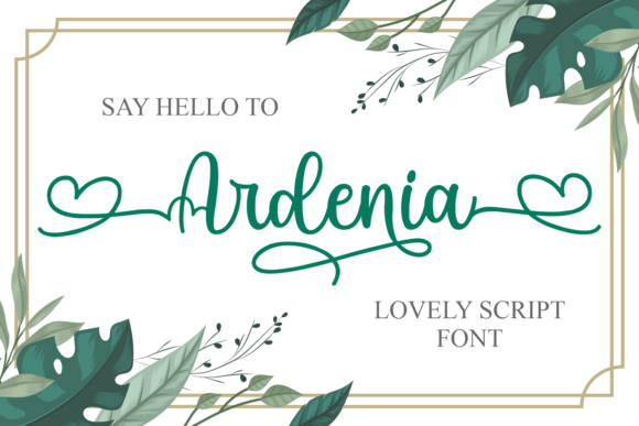 Discovering Ardenia: A Font for Elegant Editorial Design