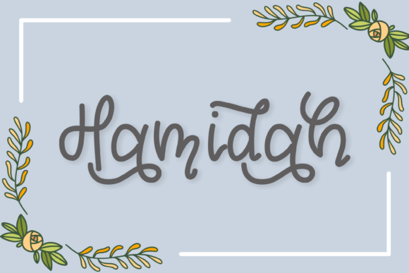 Discovering Hamidah: A Font for Elegant Editorial Design