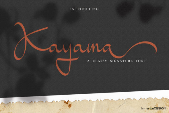 Elegant and Flowing: Kayama Font for Web Design