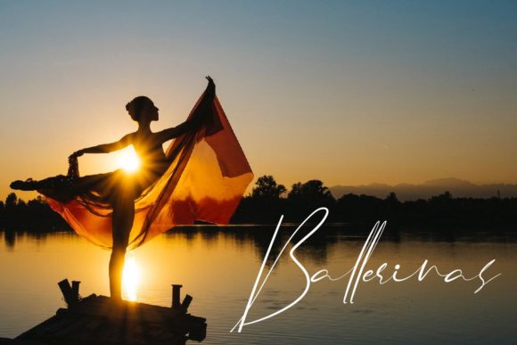 Elegant Ballerinas Font for Crafters and Creators