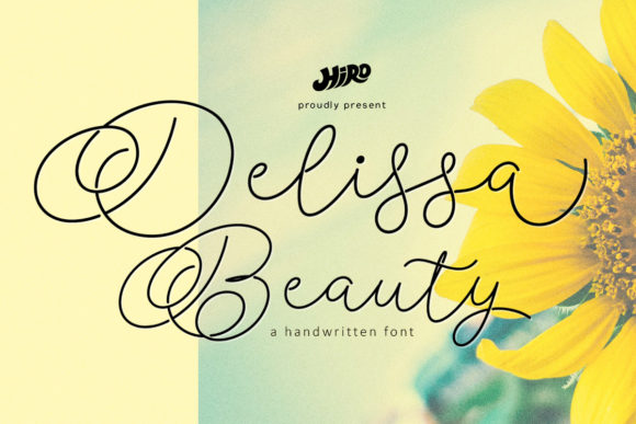 Elevate Your Web Design with Delissa Beauty Font
