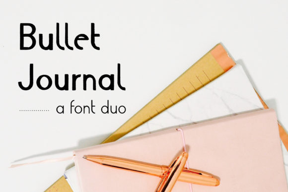 Enhance Your Brand with Bullet Journal Font