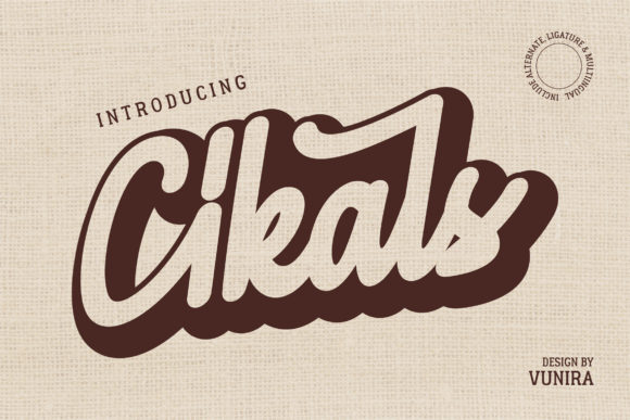 Enhance Your Brand with Cikals: A Premium Handwritten Font
