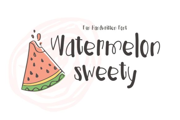 Enhance Your Brand with Watermelon Sweety Font