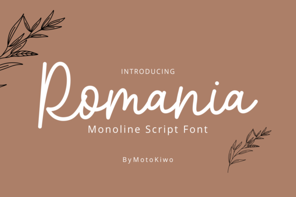 Enhancing Web Design with Romania: A Handwritten Font