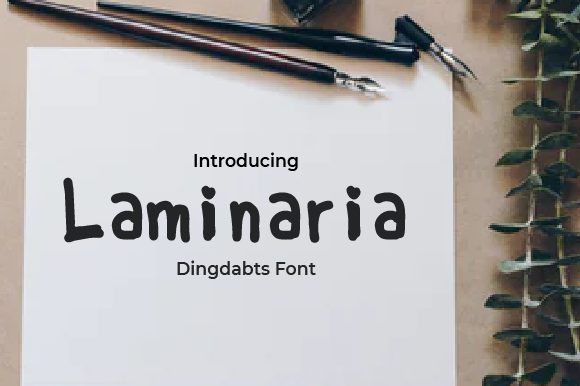 Exploring Laminaria: A Versatile Handwritten Font for Branding