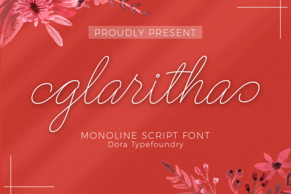 Glaritha: A Handwritten Font for Elegant Editorial Design