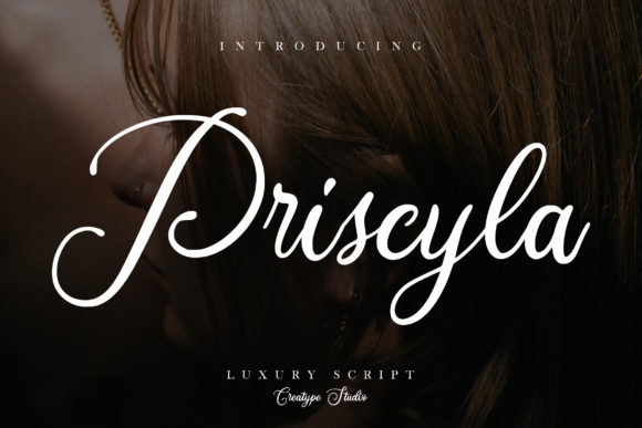 Priscyla: A Handwritten Font for Elegant Web Design