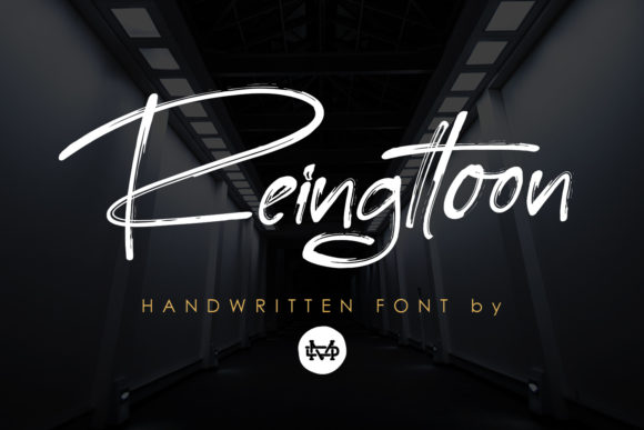 Reingttoon: A Versatile Handwritten Font for Creative Branding