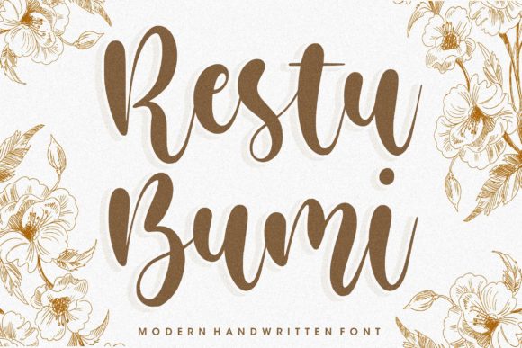 Restu Bumi: A Font for Polished and Memorable Branding