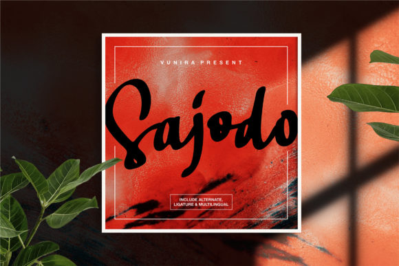 Sajodo: A Handwritten Font for Elegant Web Design