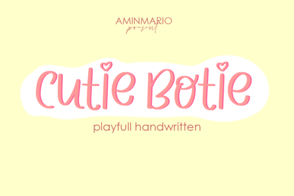 Transform Your Brand with Cutie Botie Font