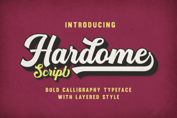 Transform Your Brand with Hardome: A Versatile Script Font