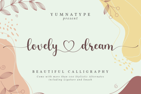Transform Your Brand with Lovely Dream Font
