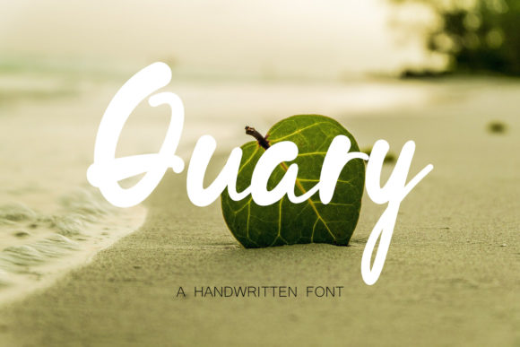 Transform Your Brand with Quary: A Premium Handwritten Font